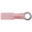8 AWG Heat Shrink Ring Terminals, #10, Red, 3-Pack