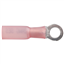 8 AWG Heat Shrink Ring Terminals, 5/16", Red, 3-Pack
