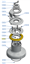 Alu ST Lower disk for XT52EH/AL