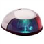 Nav-Light, Pair:Rd/Gn Side Horiz-Mnt Chr/Brz 2NM 225°12V