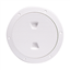 Beckson 6" Non-Skid Screw-Out Deck Plate - White
