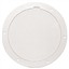 Beckson 6" Non-Skid Pry-Out Deck Plate - White