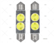 NAVETTE LED BLANCHE 12V 14X42MM 4W