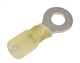 12-10 AWG Yellow Heat Shrink Ring Terminal For 1/4 Inch