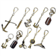 Lot de 10 porte clés assortis (sac de 10)