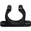 Pince support polyamide blanc ø 25 mm