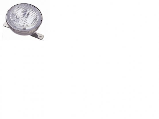 Diffuseur lumineux, montage fixe en acier inoxydable, 12 V, 55 W