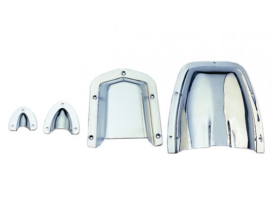 Grille d'aération à clapet, acier inoxydable 5,12 x 4,5 x 2,12 po