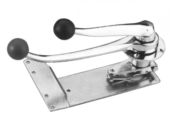 Commande, levier double à montage latéral 1 action Chr