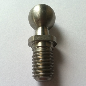 Goujon à rotule, filetage en acier inoxydable de 13 mm : M8-125