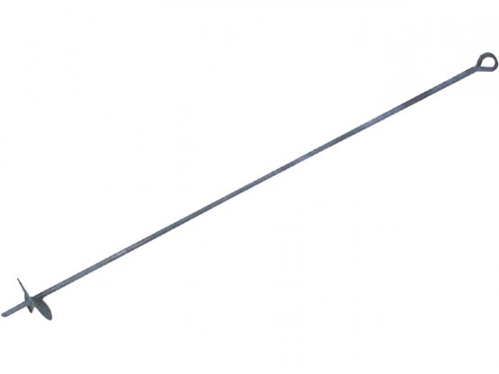 Vis d'amarrage, disque Ø8″, axe Ø1″, longueur : 5,5′