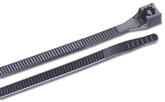 Collier de serrage standard, 15 cm, résistant aux UVB, lot de 25