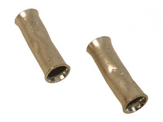 Butt-Splice, 1ga HD Cu-Tinned  2/Pk