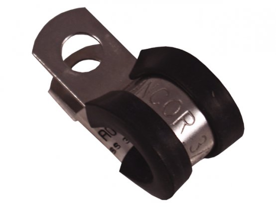 Cushion Clamp, SS 3/8"