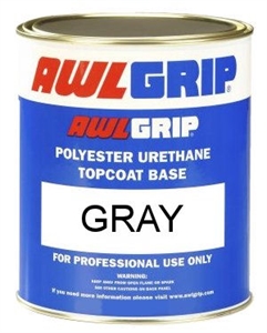 Polyuréthane pinte, gris moyen QT