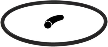 Joint torique f/6" Vis de plaque de pont