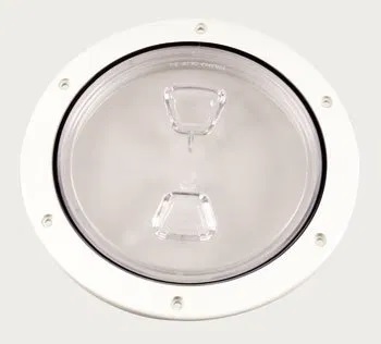 Plaque de pont, passage à visser Ø6" Sortie Ø8,1