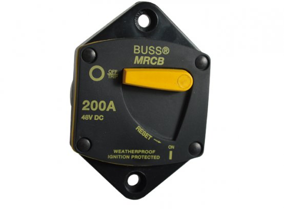 Disjoncteur thermique série 187, montage sur panneau, 200 A