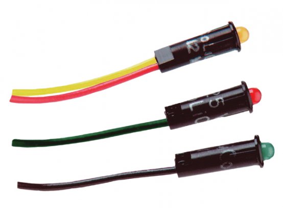 Indicator-Light, LED 12V Red 4.3mm