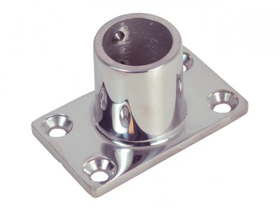 Base Railtube, rectangulaire SS f/1 Raili