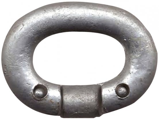 Chaîne à maillons, 0,8 mm L : 1,75 po, galvanisée, charge maximale : 1 900 lb