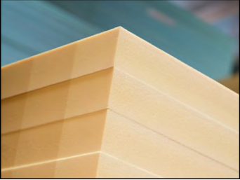 Foam Core Panel, PVC 19mm (3/4") 60kg/m3 Density 45.5 x 96.5" ( 30.5 sq ft) Crea