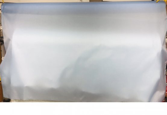 Chiffon pelable à détacher, film bleu, largeur 60 po, 100 verges/pied linéaire