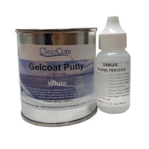 GelCoat Putty Blanc 5pt kt