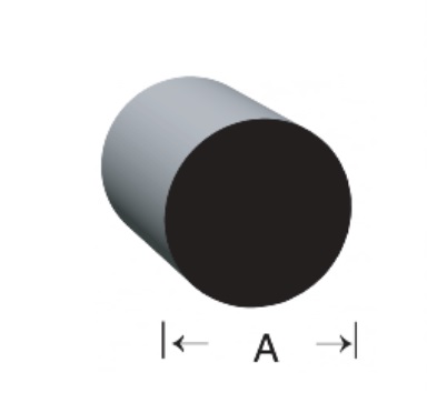 Joint rond Neop avec silicone Ø 1/4"
