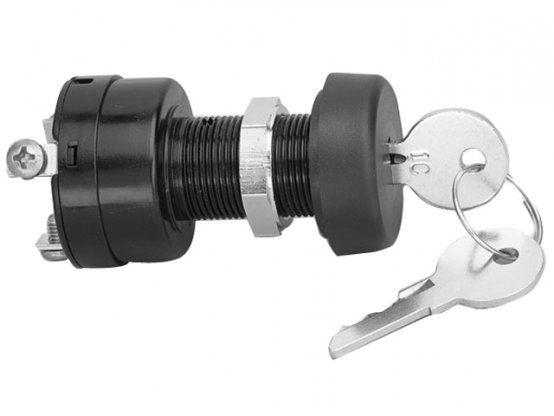 Interrupteur avec SCR D22 à clé d'arrêt-marche-démarrage