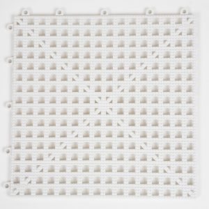 Dri-Dek Flooring White 1'x1' Square