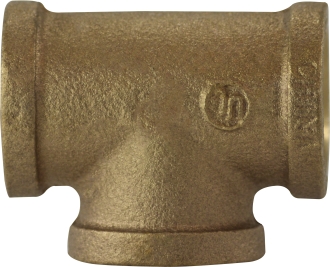 Té conique femelle 3/8″ NPT en bronze