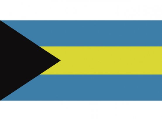 Flag, Bahamas  20 x 30cm