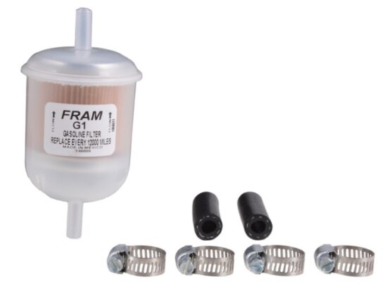 Filter, Disposable Gasoline Inline 1/4"