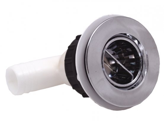 Bonde d'évier, 1″ 90º Chrome SW-4