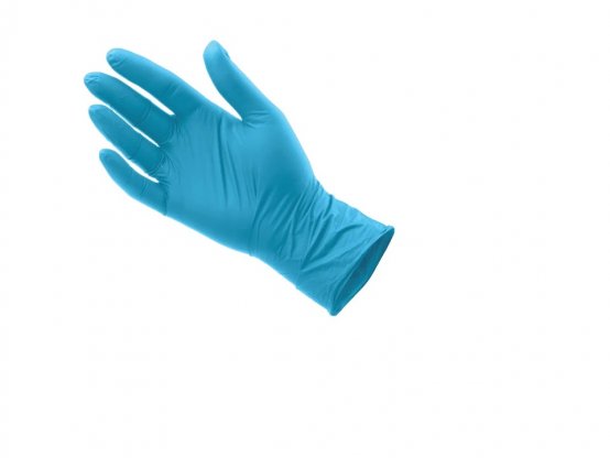 Gants jetables en nitrile sans poudre, taille extra large, paquet de 100