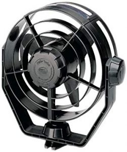 Ventilateur turbo 24 V 6,5 W noir