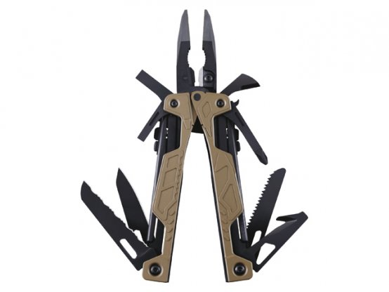 Leatherman Tool, OHT One Hand Tool, couleur Coyote Tan