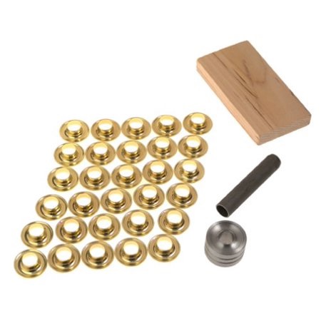 Handi Grommet Kit #2 InØ:3/8" Brs