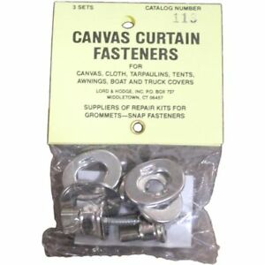 Canvas-Snap Kit, Curtain Single Screw 3/