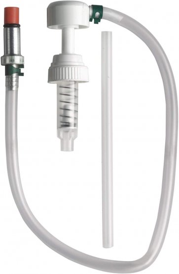 Pompe à huile, avec raccord pour embase et quart