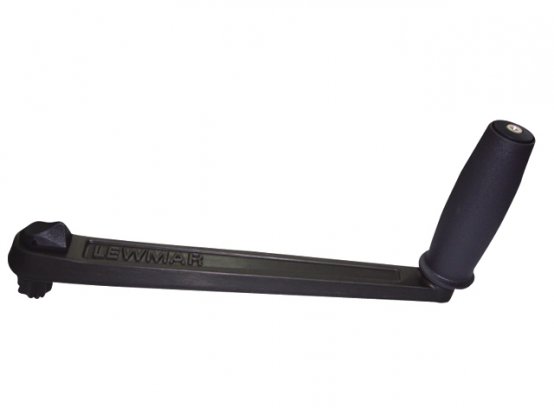 Poignée de treuil, 08 po en aluminium sans verrouillage