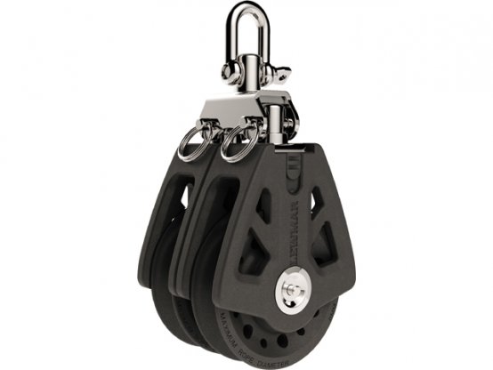 Block, Double 72mm OOpt-Line 10mm 2 Pos-Shackle