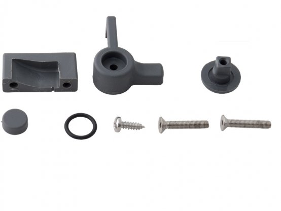 Kit de poignée, gris droit pour hublot