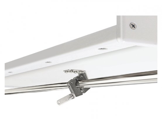 Support de barbecue sur rail : 7/8 à 1 po horizontal. Rond