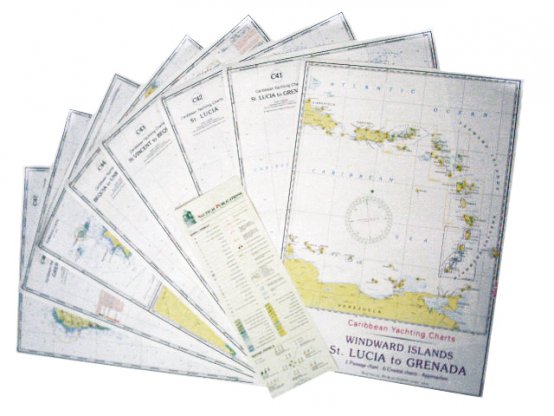 Trousse de cartes, Reg.12.3 WI et Martinique à Gr