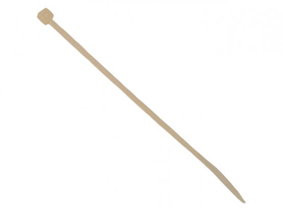 Attaches de câble, 10 cm, couleur naturelle, paquet de 100