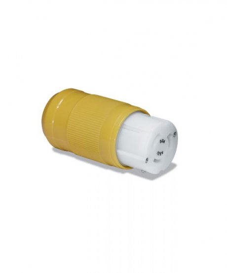 Connecteur verrouillable 50 A 125 femelle 2 pôles 3 fils en nylon