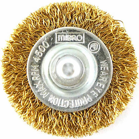 wire brush wheel 3" 1/4