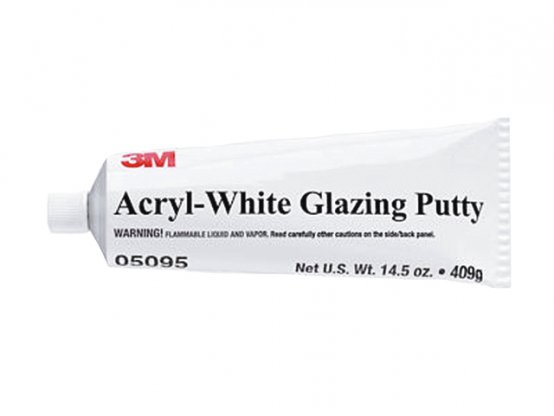 Mastic acrylique blanc 411 g/tube